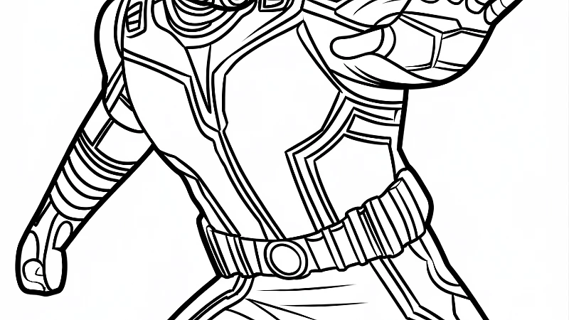Ant Man Coloring Pages: Unleash Your Creativity with Marvel’s Tiny Hero