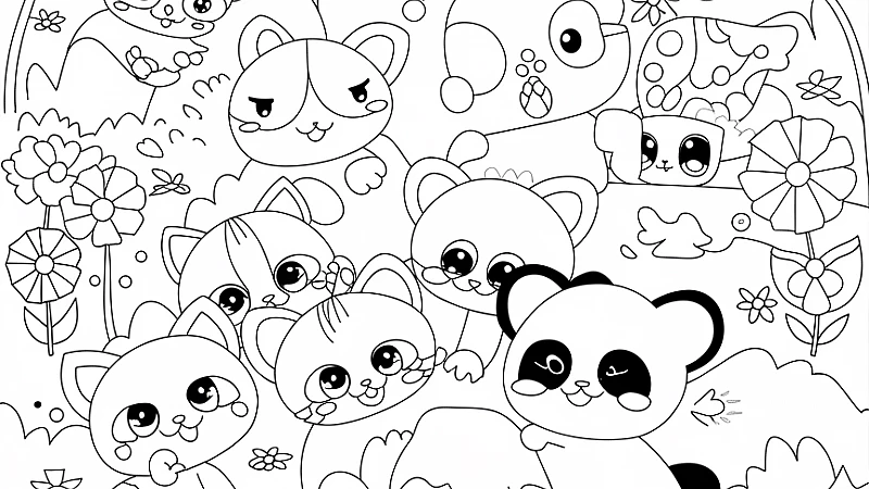 Exploring the World of Kawaii Coloring: A Fun and Creative Journey