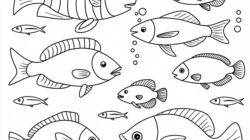 Explore the Beautiful World of Fish Colouring
