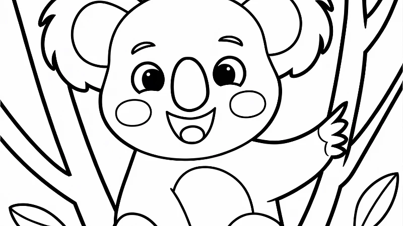 Koala Colouring In: Unleash Your Creativity with Fun Activities