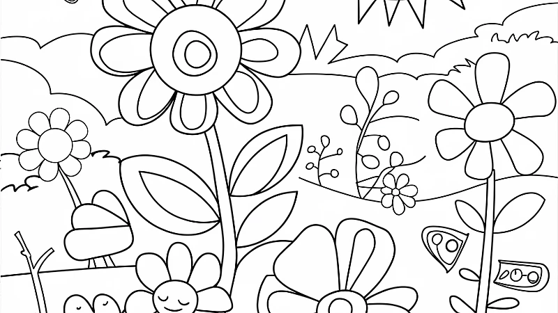 Discover the Joy of Children’s Colouring Pages