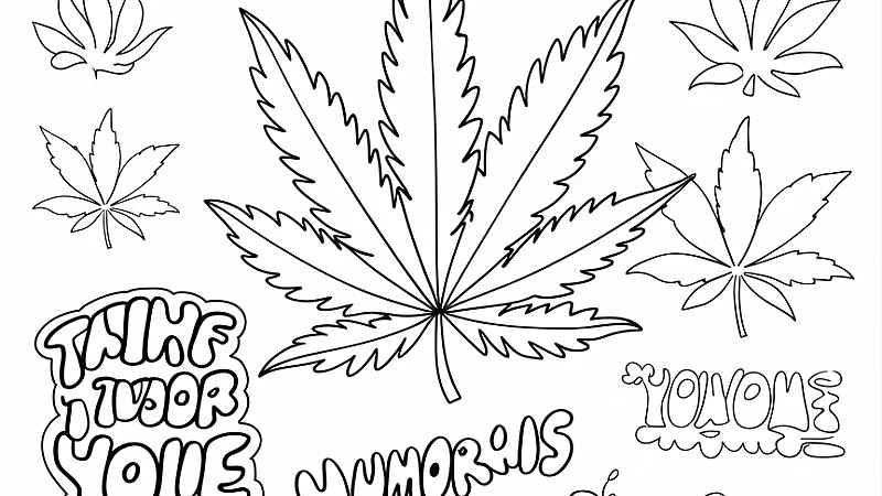 Explore Your Creativity with Stoner Coloring Pages