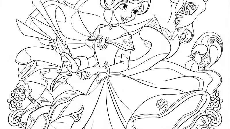 Explore the Magic of Encanto Printable Coloring Pages