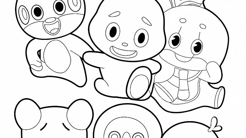 Explore the Fun with BT21 Coloring Pages