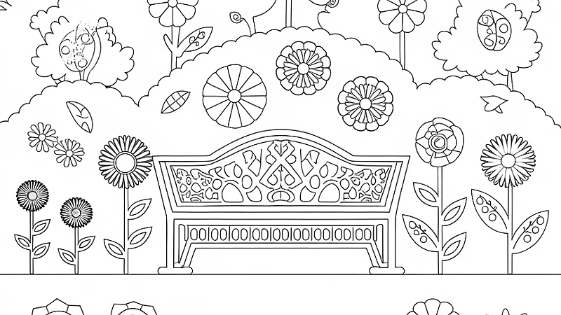 Explore Your Creativity with Garden Coloring Pages