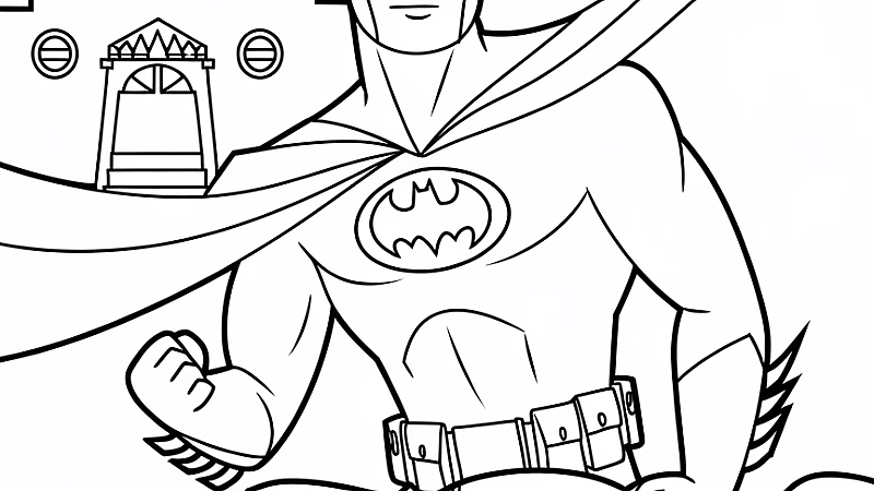 Discover the Joy of Creativity with a Batman Coloring Book