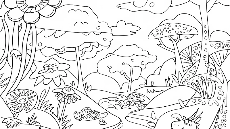 Explore the Joy of Big Coloring Pages for All Ages