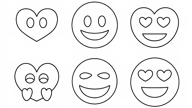 Explore the Fun of Emoji Coloring Pages