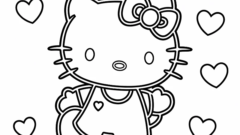 Coloring Hello Kitty: A Fun and Creative Activity for All Ages