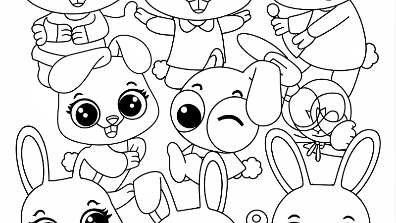 Bunny Coloring: Engage Your Creativity with Adorable Designs