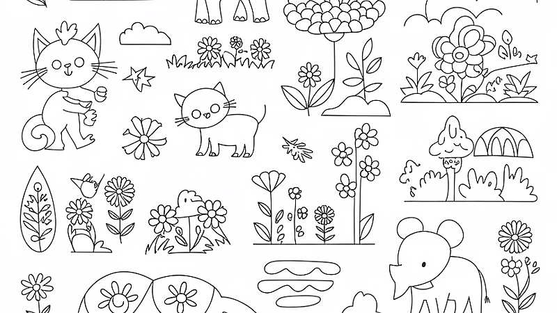 Creative and Fun Preschool Coloring Pages to Ignite Your Child's Imagination