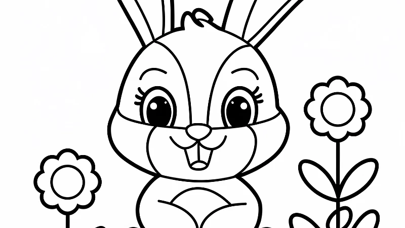 Discover Your Creativity with a Bunny Coloring Sheet