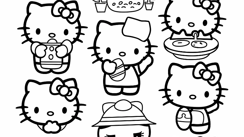 Discover the Joy of Creativity with a Hello Kitty Coloring Book