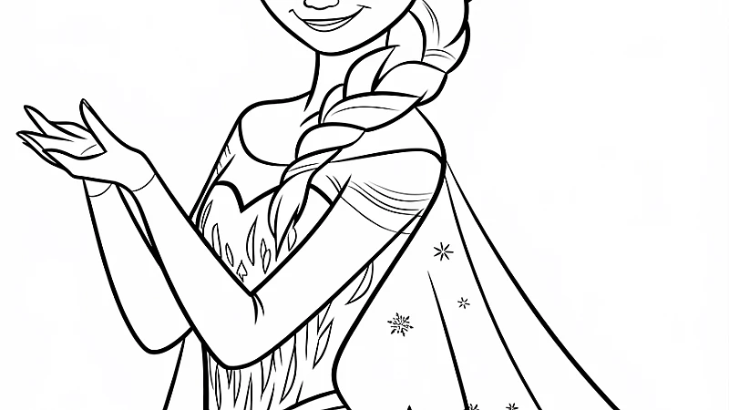 Discover Enchanting Elsa Coloring Pages Free for Every Fan