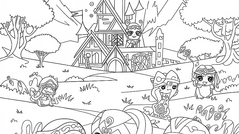 Dive into Creativity with an Anime Colouring Book