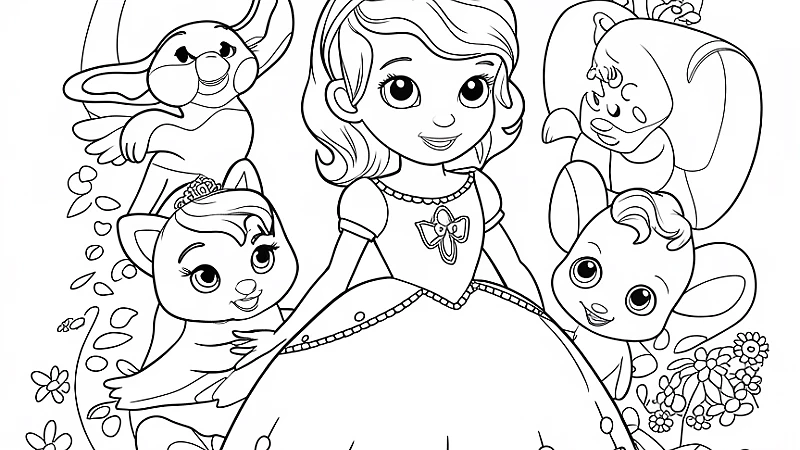 Sofia Coloring Pages: A Fun Journey Into Creativity