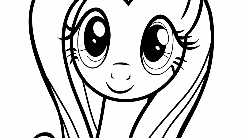 Get Creative with Fluttershy Coloring Page: A Guide for Fans