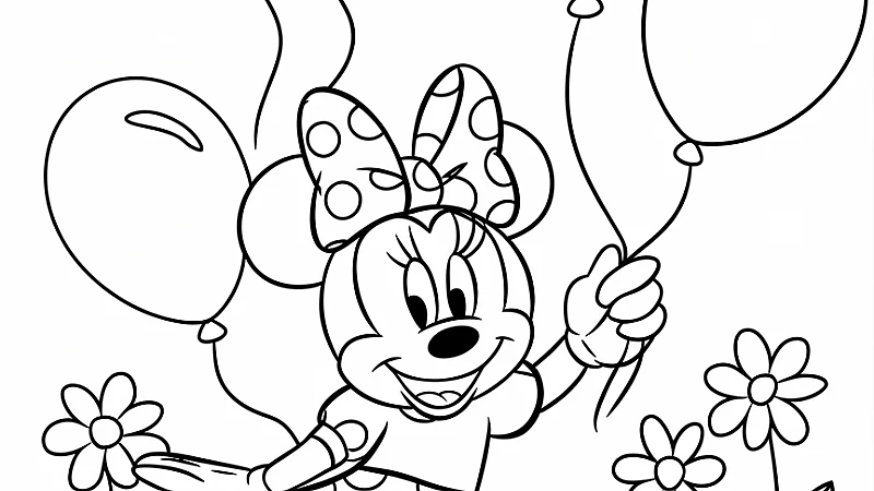 Explore the Joy of Creativity with a Minnie Mouse Coloring Book