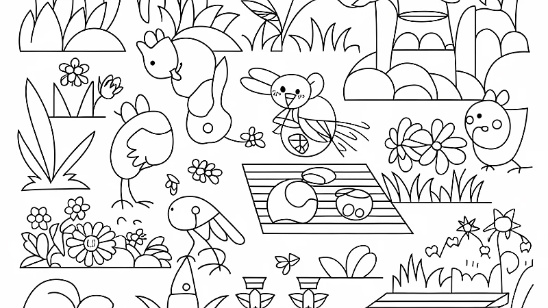 Spring Coloring Pages: Unleash Your Creativity This Season