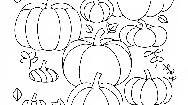 Unleash Your Creativity with Fun Pumpkin Coloring Sheets
