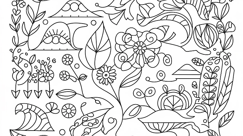 Explore Your Creativity with Aesthetic Coloring Sheets