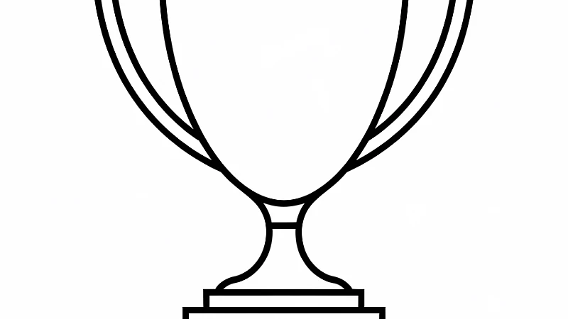 Trophy Coloring Page: Unleash Your Creativity!