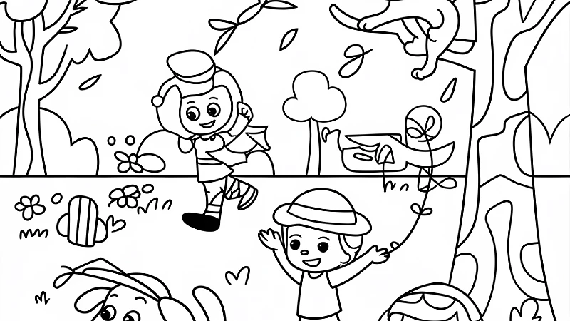 Discover the Joy of Cartoon Coloring: A Fun Creative Outlet