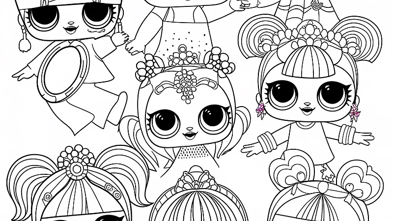 Discover Creative Fun with LOL Coloring Pictures