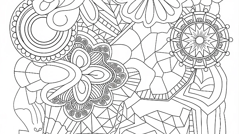 Discover Free Printable Coloring Pages for Adults Advanced