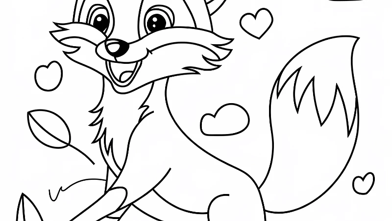 Discover the Joy of Fox Coloring: A Creative Escape