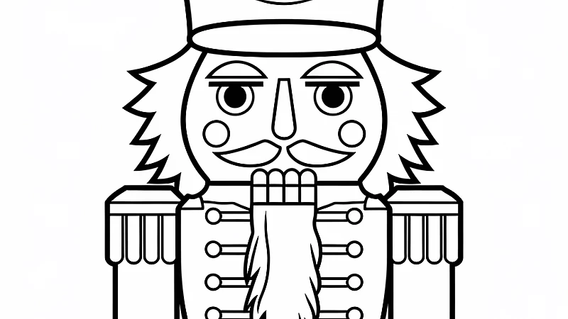 Explore the Joy of Nutcracker Coloring Pages