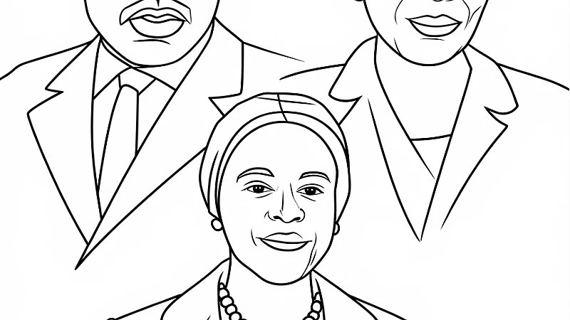 Celebrate Diversity with Black History Month Coloring Pages