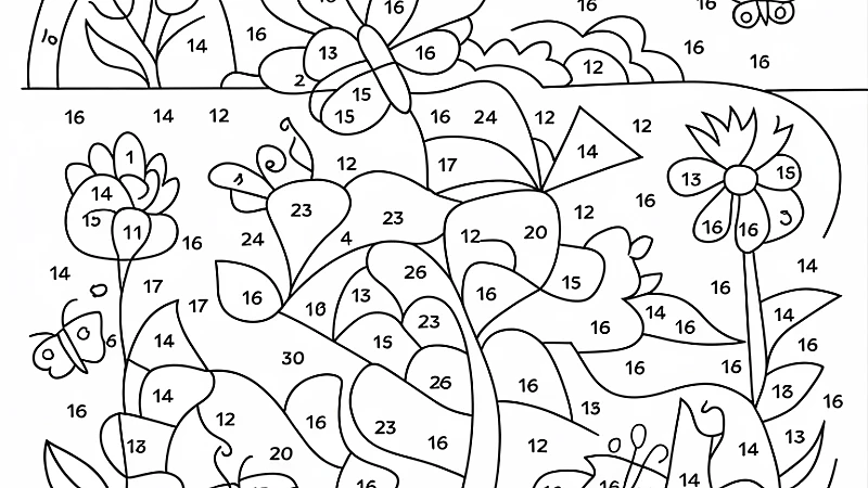 Discover the Joy of Printable Paint by Numbers