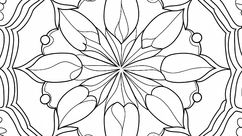 Discover the Benefits of a Mandala Coloring Book