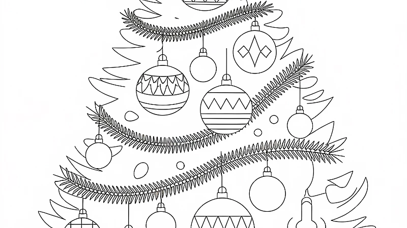 The Joy of Christmas Tree Colouring: A Festive Activity for All Ages