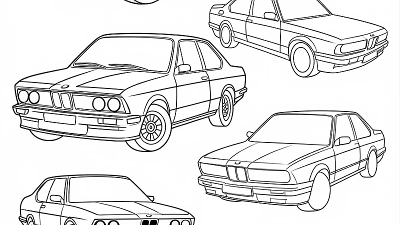 Explore Fun and Creative BMW Coloring Pages