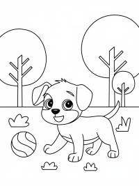 Puppy Coloring: A Fun and Creative Way to Engage Young Minds