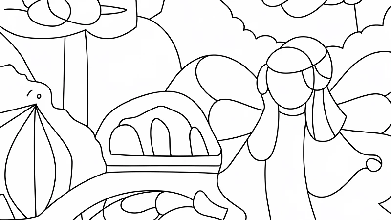 Explore the Spiritual World with Religious Coloring Pages