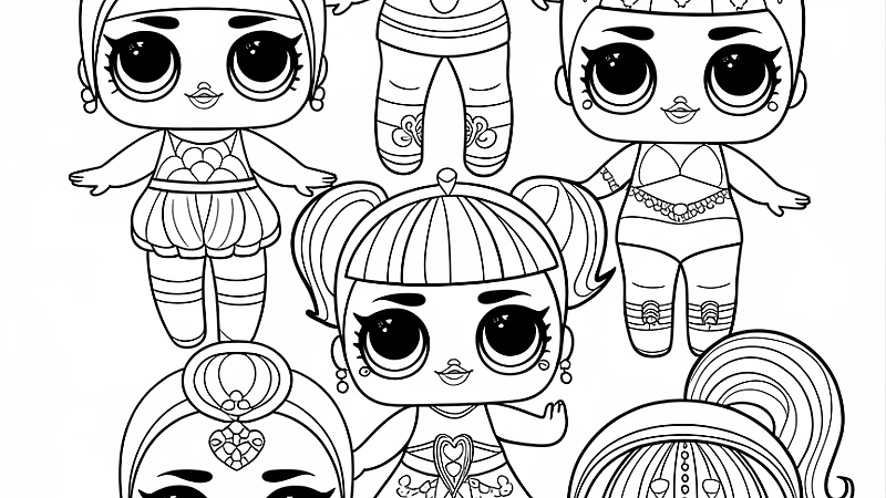 Explore Your Creativity with LOL Colouring Pictures