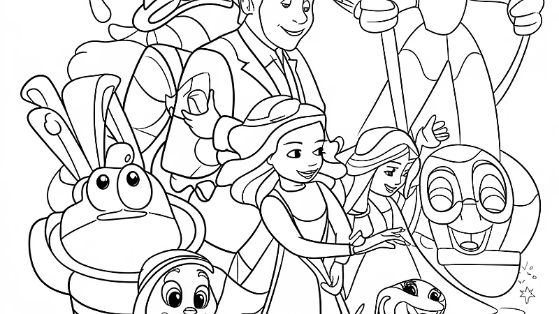 Unleash Your Creativity with Disney Colour by Numbers