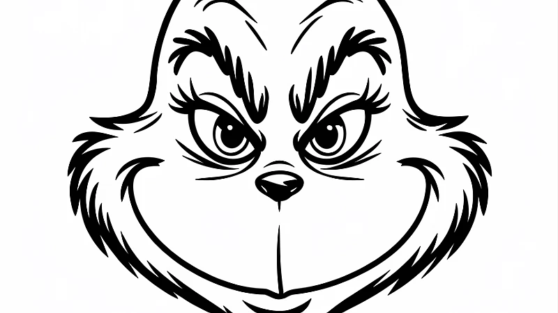 The Ultimate Grinch Coloring Page: Fun for Kids and Adults