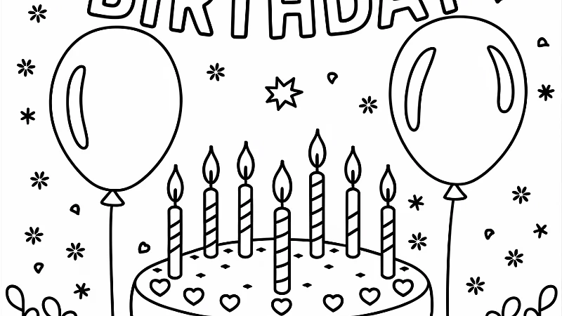 Happy Birthday Grandma Coloring Pages: A Creative Way to Celebrate