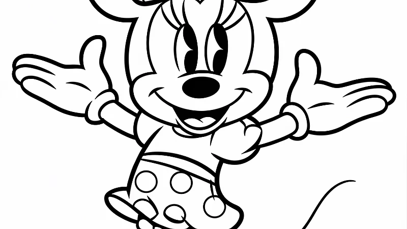 Minnie Mouse Pictures to Print: Fun and Creative Activities for Kids