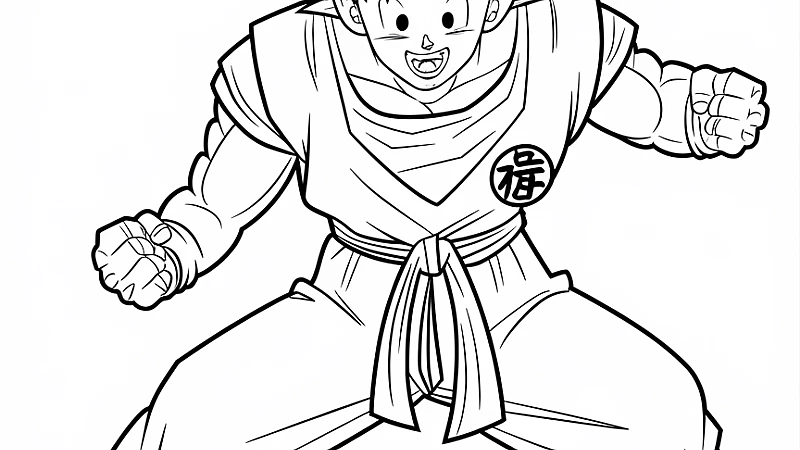 Goku Coloring Sheets: Unleash Your Creativity