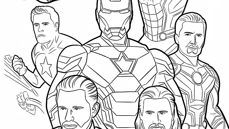 Unleash Your Creativity with a Marvel Coloring Book