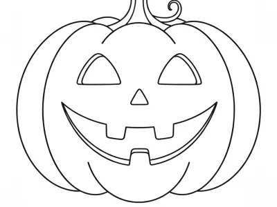 Perfect Halloween Pumpkin Carving Ideas Coloring Page